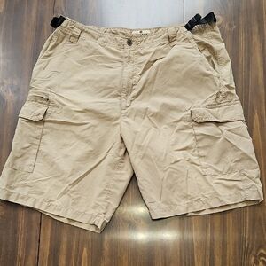 Woolrich Men's Khaki Cargo Shorts